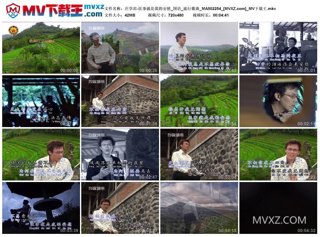 庄学忠-往事就是我的安慰_国语_流行歌曲_MA502254